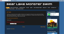 Desktop Screenshot of bearlakemonsterswim.com